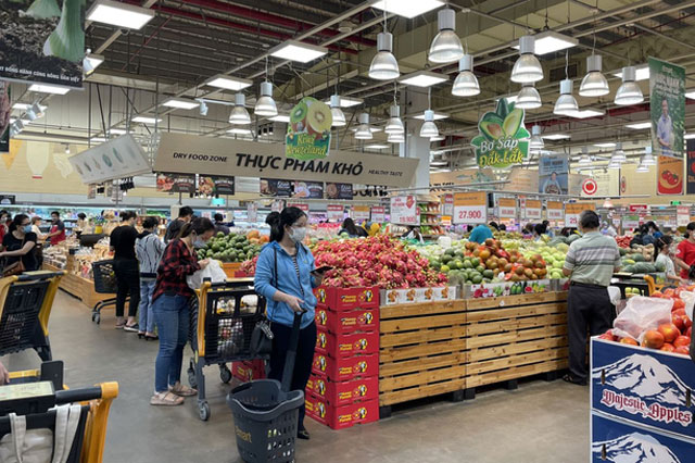 Siêu thị tăng thời gian bán hàng dịp Tết