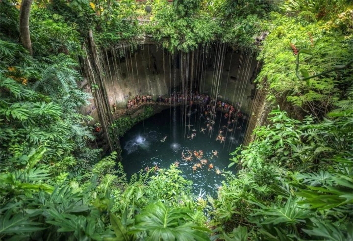 Giếng nước tự nhiên của người Maya hoang sơ tuyệt mĩ, cứ ngỡ lạc vào kỷ Jura - 1