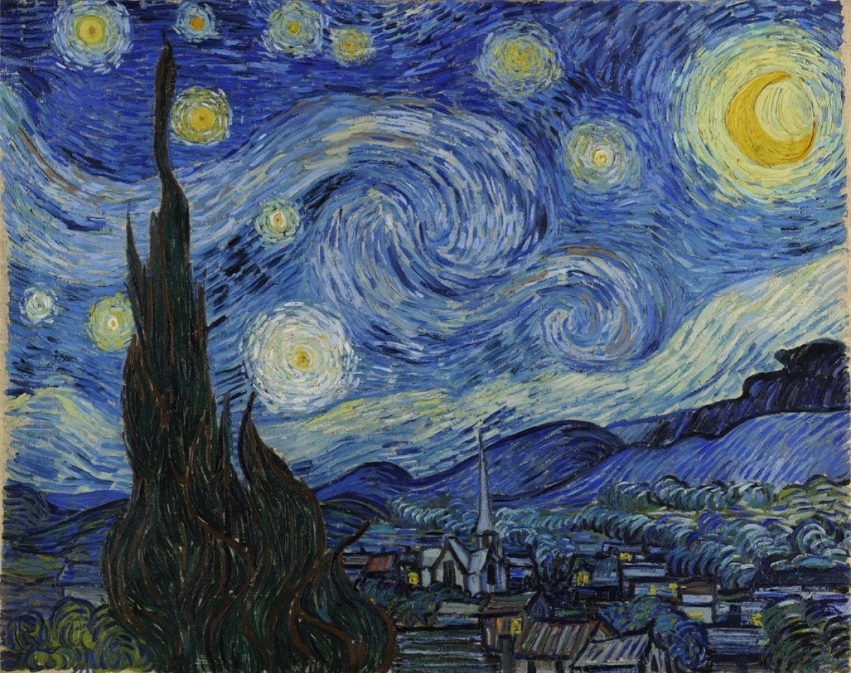 Đêm đầy sao – Vincent van Gogh. Bức tranh được vẽ vào năm 1889, Đêm đầy sao là một trong những bức tranh nổi tiếng nhất trong nền văn hóa hiện đại. Bức tranh là một phần trong bộ sưu tập lâu đời của Bảo tàng Nghệ thuật Hiện đại ở New York. Bức tranh là nguồn cảm hứng cho bài hát “Vincent” (còn được gọi là “Đêm đầy sao”) của Don McLean.