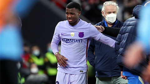 Ansu Fati cân nhắc khả năng lên bàn mổ lần nữa