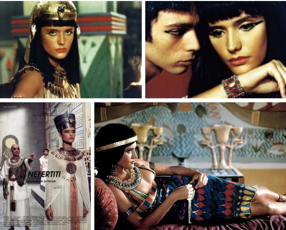 Nữ diễn viên Michela Rocco thủ vai Nữ hoàng Nefertiti.