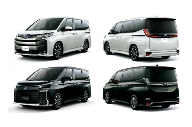 Bộ đôi minivan Toyota Noah và Voxy ra mắt, giá từ 539 triệu đồng