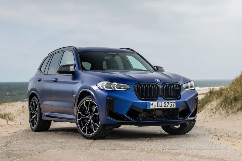 Xe crossover: BMW X3 M (công suất tối đa: 473 mã lực).