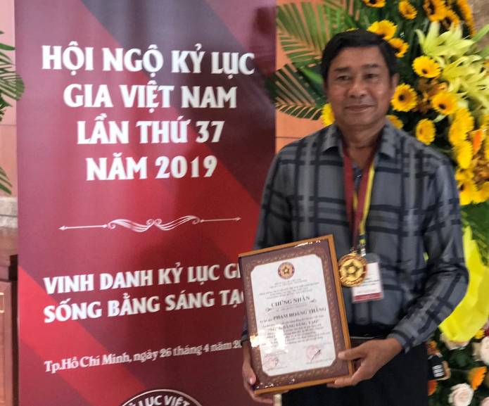 Doanh nhân KH&CN nhận kỷ lục Việt Nam