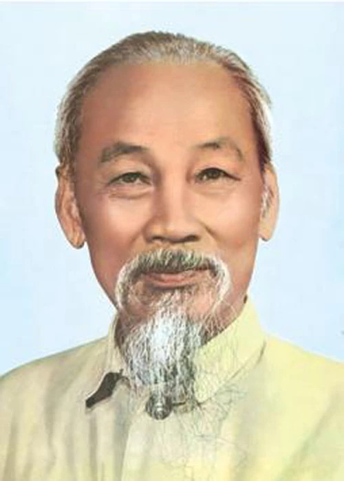 Chủ tịch Hồ Chí Minh. Ảnh tư liệu.