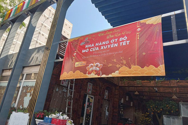 Nhiều nhà hàng, chuỗi cà phê ở TP Hồ Chí Minh mở cửa xuyên Tết