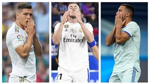 Bale, Hazard và Jovic chưa ghi bàn tại Bernabeu từ năm... 2019