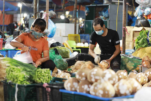 Giá hàng tiêu dùng ổn định sau Tết