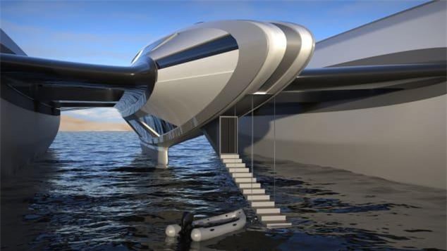 Siêu du thuyền vừa bơi vừa bay ảnh 6