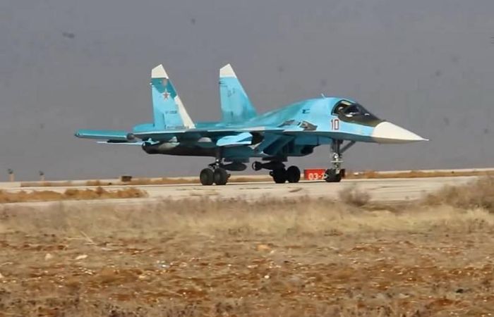 Oanh tạc cơ Su-34 Nga tiến vào khu vực lợi ích của Mỹ ở Syria