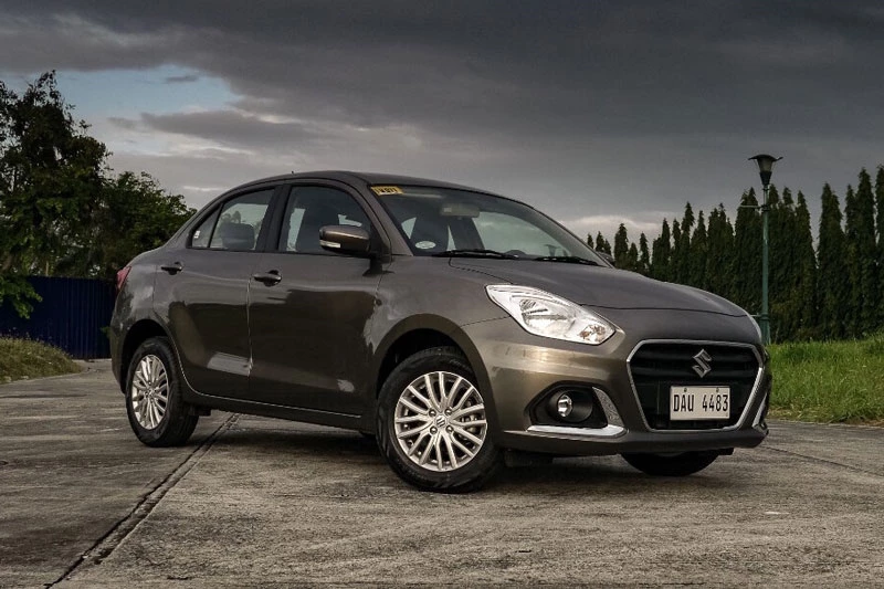 3. Suzuki Dzire (doanh số: 14.967 chiếc).