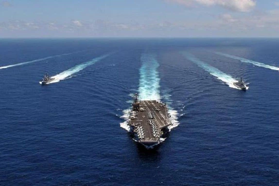 Tàu sân bay USS Kitty Hawk khi còn hoạt động. Nguồn: Interne.