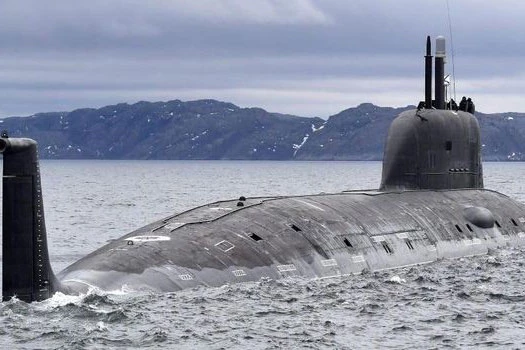Tàu ngầm hạt nhân Kazan của Nga. Nguồn: Getty.