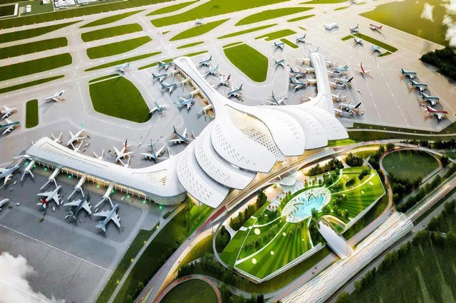 Sân bay Long Thành.