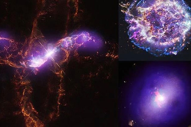 Đài thiên văn chụp được "thần chết màu tím" mắt người không nhìn thấy