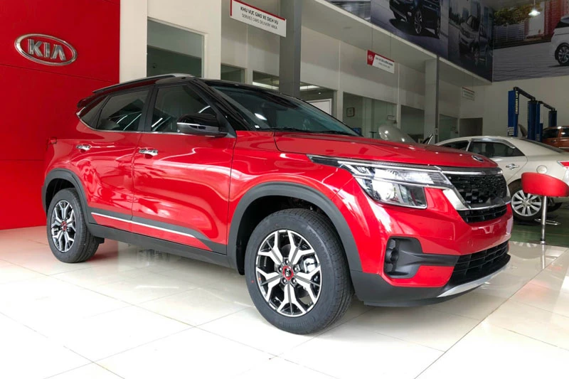 4. Kia Seltos (doanh số: 1.450 chiếc). Ảnh: Kia Mỹ Đình.