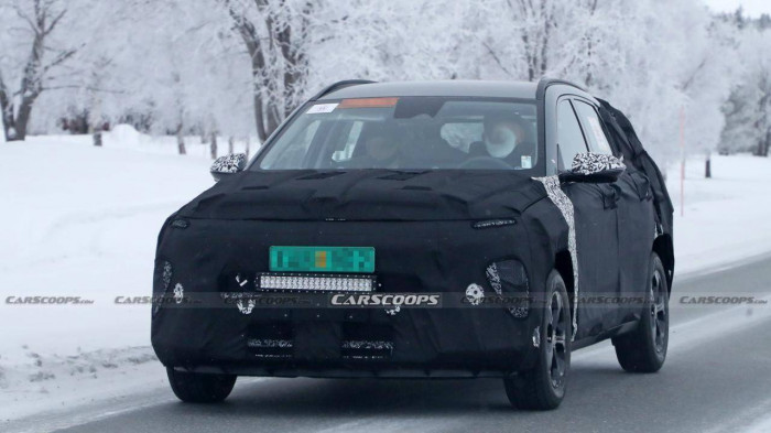 Hyundai Kona 2024 lộ diện trên đường thử, nhiều khả năng có biến thể mới