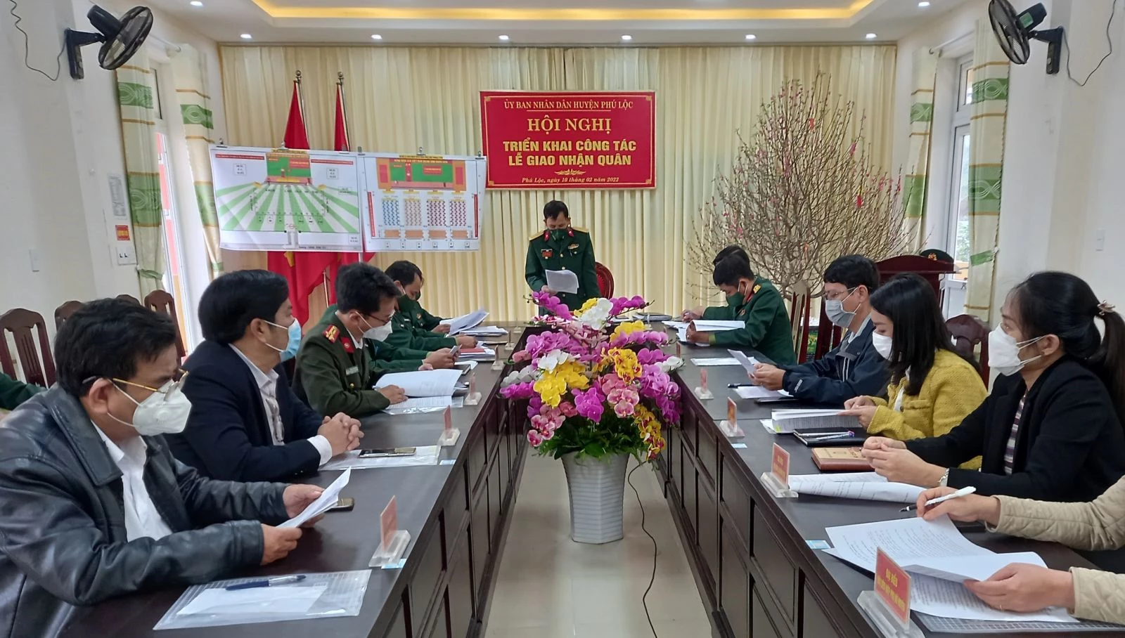 Huyện Phú Lộc triển khai công tác Lễ giao, nhận quân năm 2022