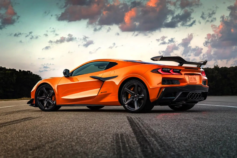 6. Chevrolet Corvette C8.