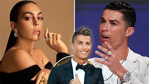 Bạn gái Ronaldo sở hữu bộ sưu tập trang sức trị giá hơn 100 tỷ VNĐ