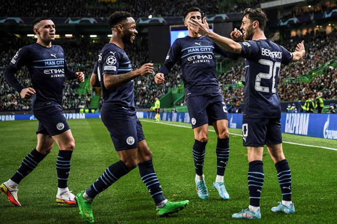 Kết quả Sporting 0-5 Man City: Man xanh 99% vào tứ kết