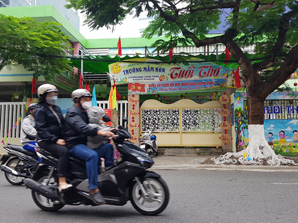 các cơ sở giáo dục mầm non tại các địa bàn có cấp độ dịch 1, 2, 3 ở Đà Nẵng sẽ dạy học trực tiếp trở lại từ ngày 21/2/2022