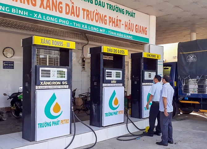Hậu Giang siết chặt hoạt động kinh doanh xăng dầu

