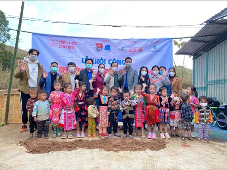 Sắp khởi công 5 điểm trường cho trẻ em vùng cao