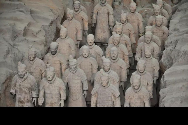 Tìm thấy 20 “chiến binh đất nung” xung quanh lăng mộ bí mật của hoàng đế Tần Thủy Hoàng