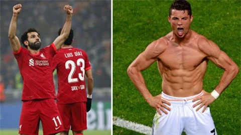 Salah lập kỳ tích khó tin nhưng vẫn kém Ronaldo