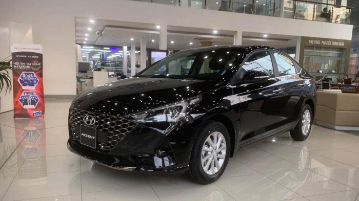 Giá lăn bánh Hyundai Accent sau khi giảm 50% lệ phí trước bạ