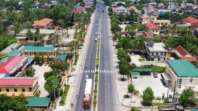 Diện mạo thị trấn Phong Điền ngày một đổi thay