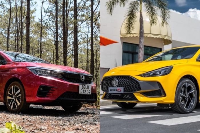 Tầm giá 600 triệu đồng, mua Honda City hay MG5?