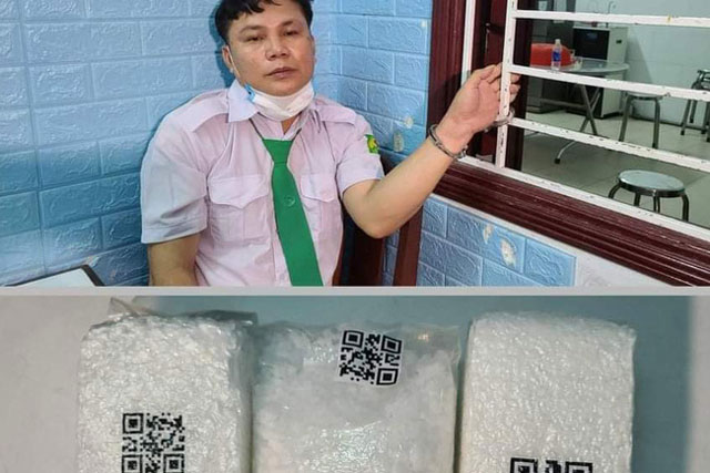 Bắt quả tang tài xế taxi vận chuyển 3kg ma túy gần 2 tỷ đồng