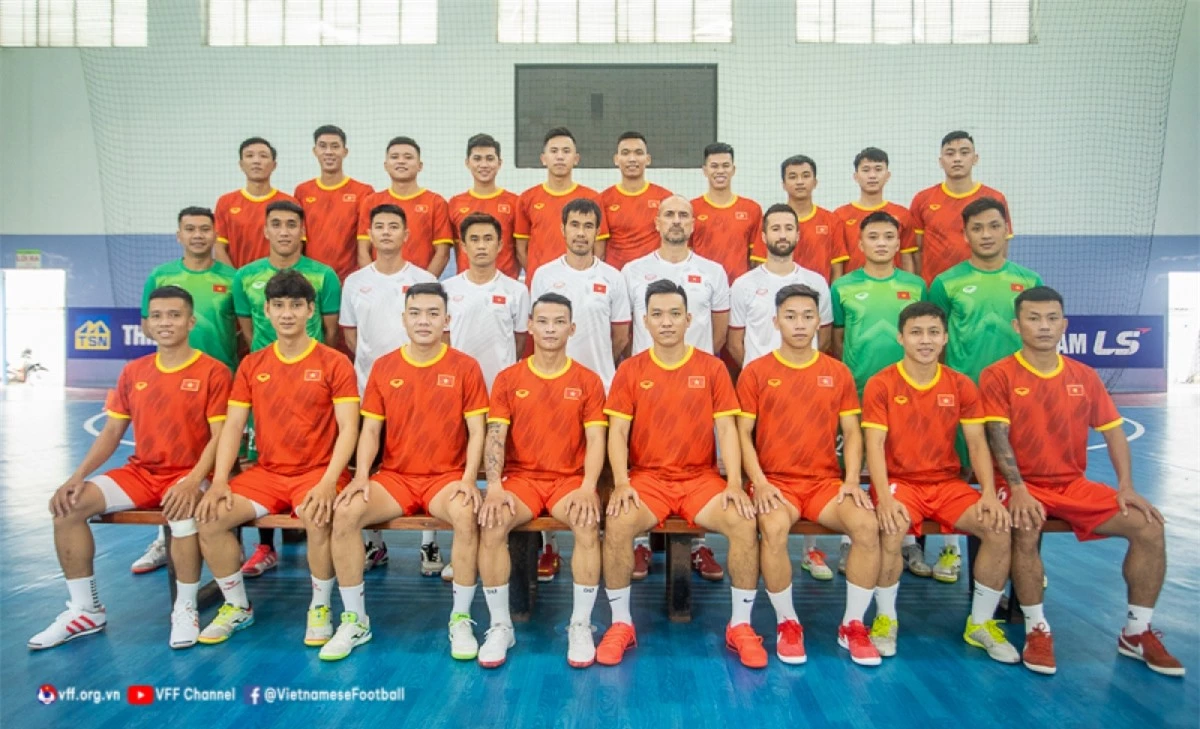 ĐT Futsal Việt Nam chính thức hội quân. (Ảnh: VFF)