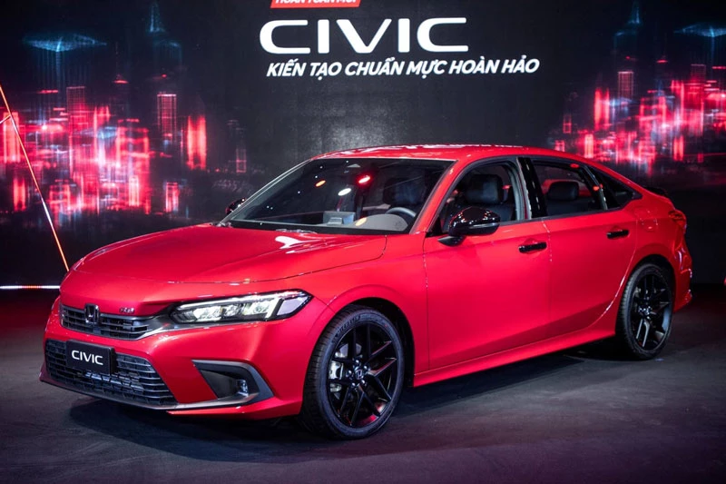 Honda Civic RS. Ảnh: HVN. Honda Civic RS. Ảnh: HVN.