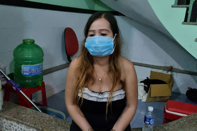 Chủ nhà nghỉ kiêm môi giới gái bán dâm cho khách Đặng Thị Thu Th. (Ảnh: CTV Dân trí).
