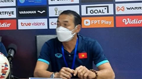 HLV Đinh Thế Nam: ‘U23 Việt Nam thắng may mắn Thái Lan'