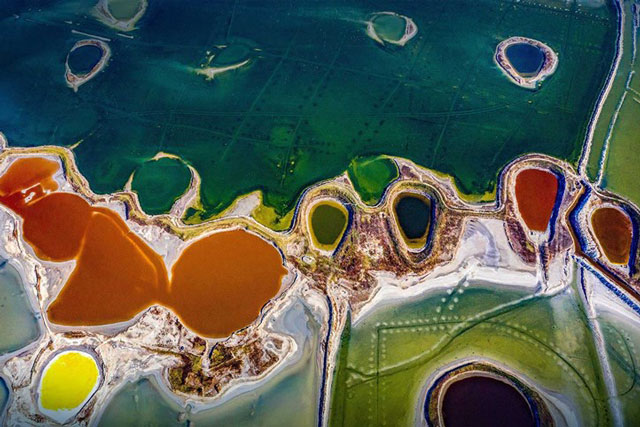 Hồ Muối Yuncheng - ‘Biển chết’ rực rỡ của Trung Quốc