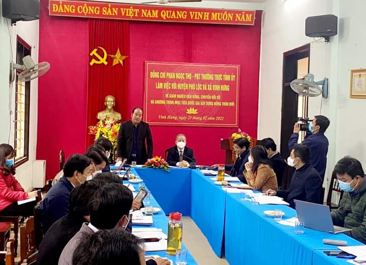 Thừa Thiên Huế: Phát triển Vinh Hưng trở thành xã thông minh