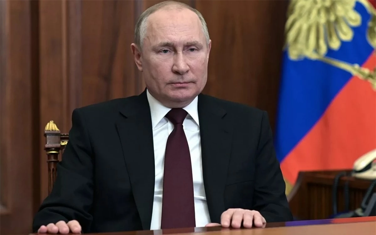 Tổng thống Nga Putin vào tháng 2/2022. Ảnh: Sputnik.