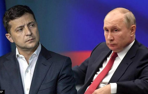Tổng thống Ukraine Zelensky mời Tổng thống Putin ngồi vào bàn đàm phán