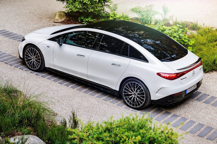 Chi tiết xe điện thể thao Mercedes-AMG EQE, đối thủ của Porsche Taycan