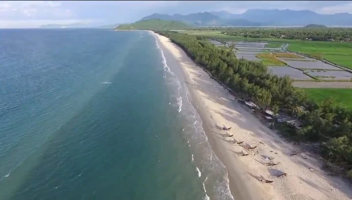 Bãi biển xã Giang Hải (Vinh Hải cũ) tương lai sẽ là khu đô thị sinh thái và nghỉ dưỡng ven biển 