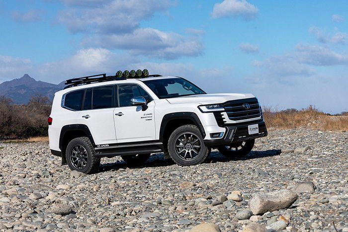 Toyota Land Cruiser được tăng khả năng off-road với bản độ mới