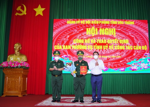 Sóc Trăng: Phó Chỉ huy trưởng Bộ đội Biên phòng tỉnh nhận thêm nhiệm vụ mới