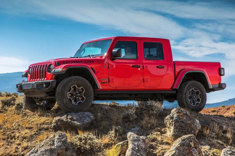 Jeep Gladiator Rubicon.