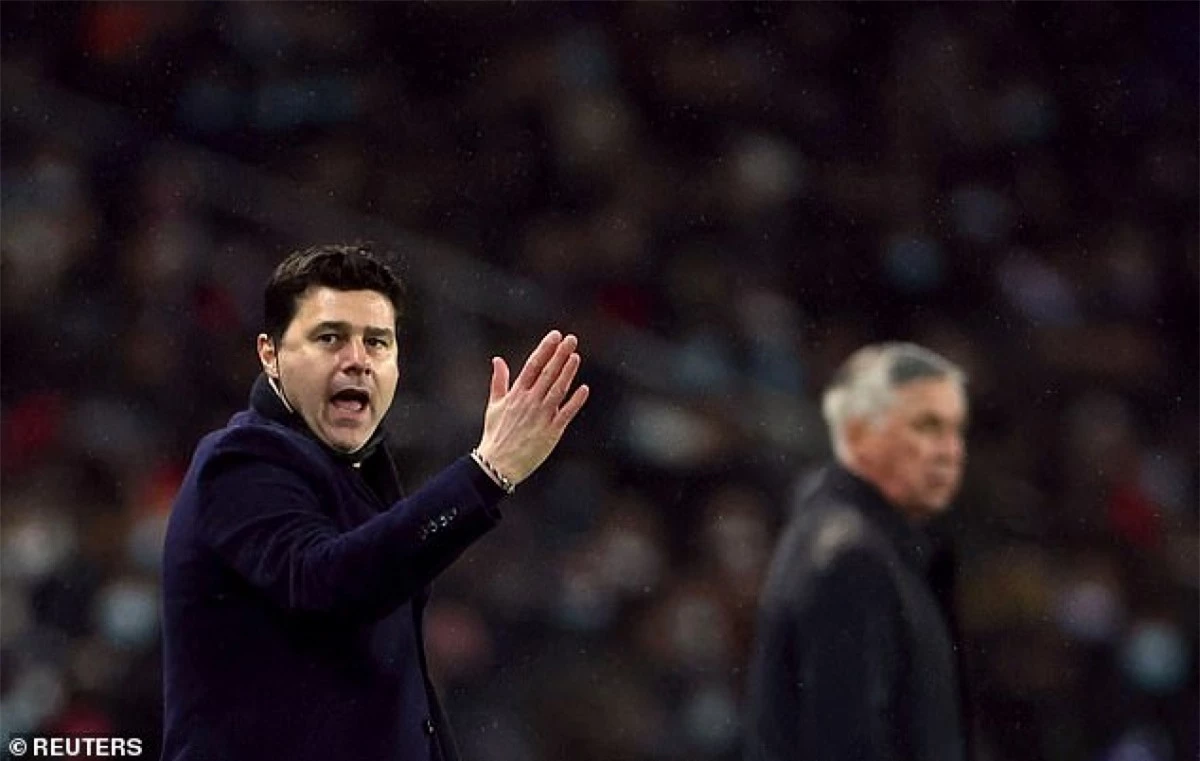 Real sẽ chọn Mauricio Pochettino để Carlo Ancelotti cập bến MU? (Ảnh: Reuters).