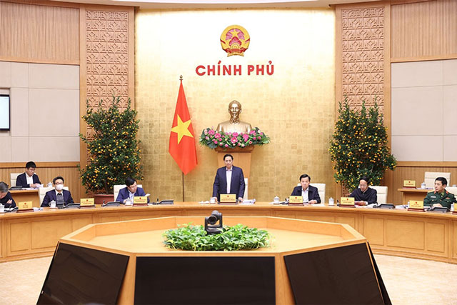 Chính phủ họp phiên chuyên đề thứ ba về xây dựng pháp luật trong năm 2022