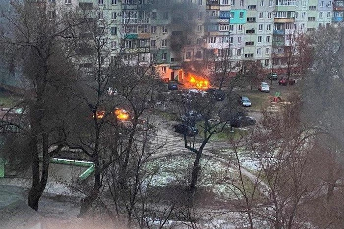 Thị trưởng thành phố Mariupol kêu gọi mở hành lang nhân đạo. Ảnh: Reuters.